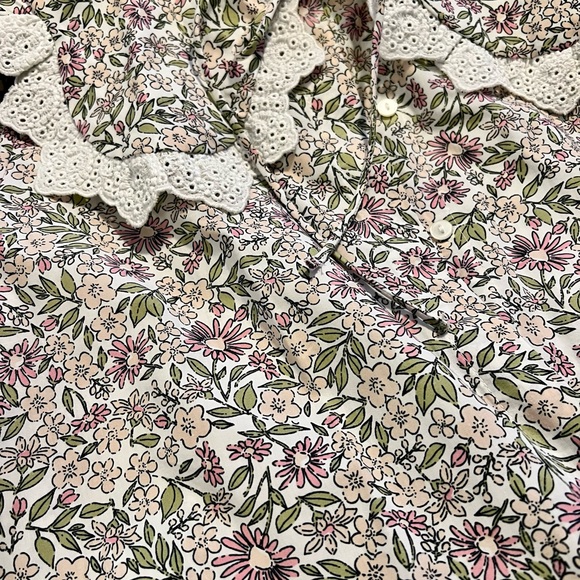 Zara Summer Floral Blouse - Picture 3 of 6